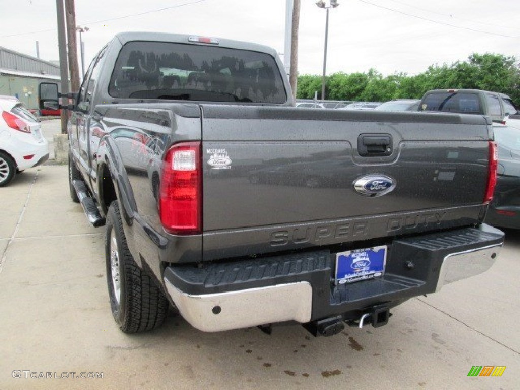 2015 F250 Super Duty XLT Crew Cab 4x4 - Magnetic / Steel photo #15