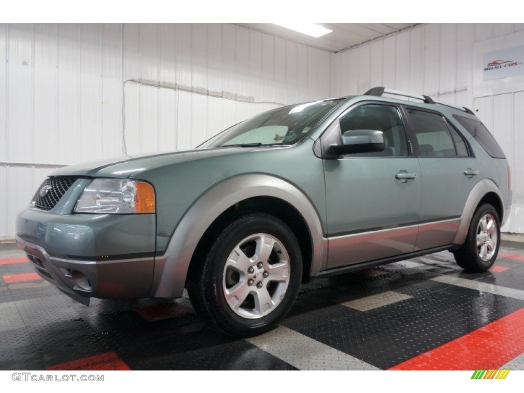 Titanium Green Metallic 2007 Ford Freestyle SEL Exterior Photo #103380218