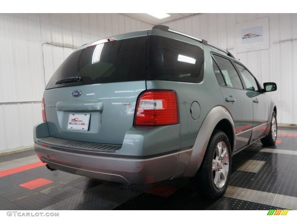 2007 Freestyle SEL - Titanium Green Metallic / Shale Grey photo #8