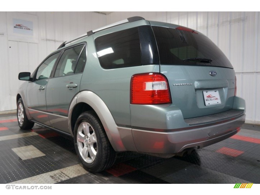 2007 Freestyle SEL - Titanium Green Metallic / Shale Grey photo #10