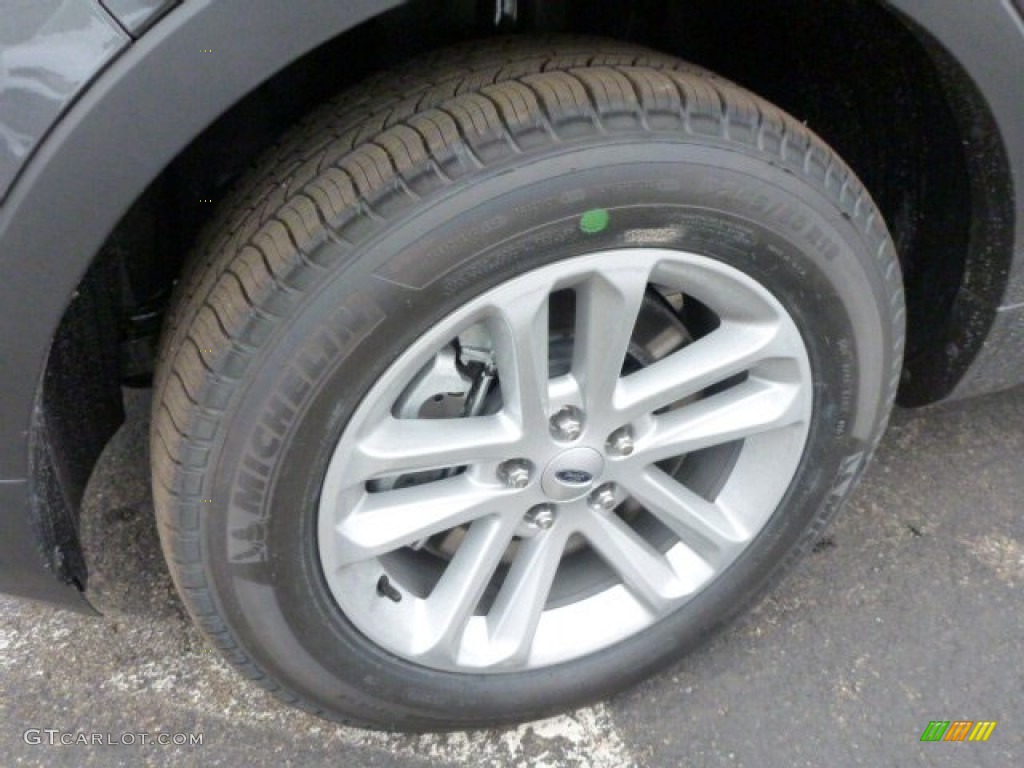 2015 Explorer XLT 4WD - Magnetic / Charcoal Black photo #7