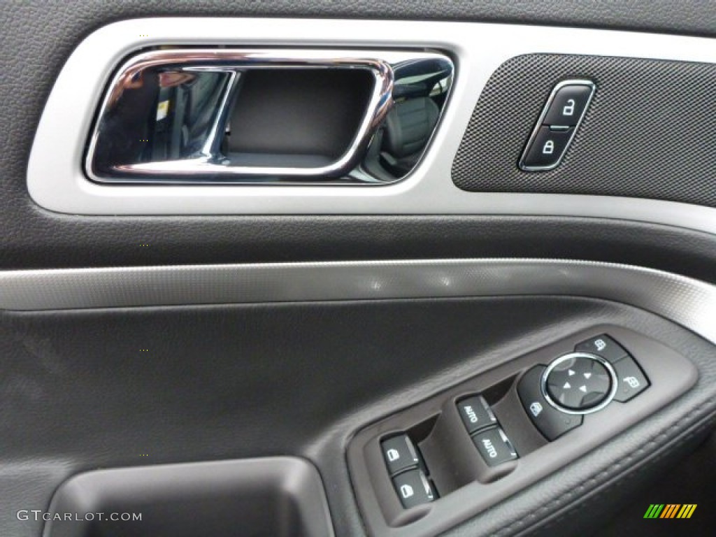 2015 Explorer XLT 4WD - Magnetic / Charcoal Black photo #12