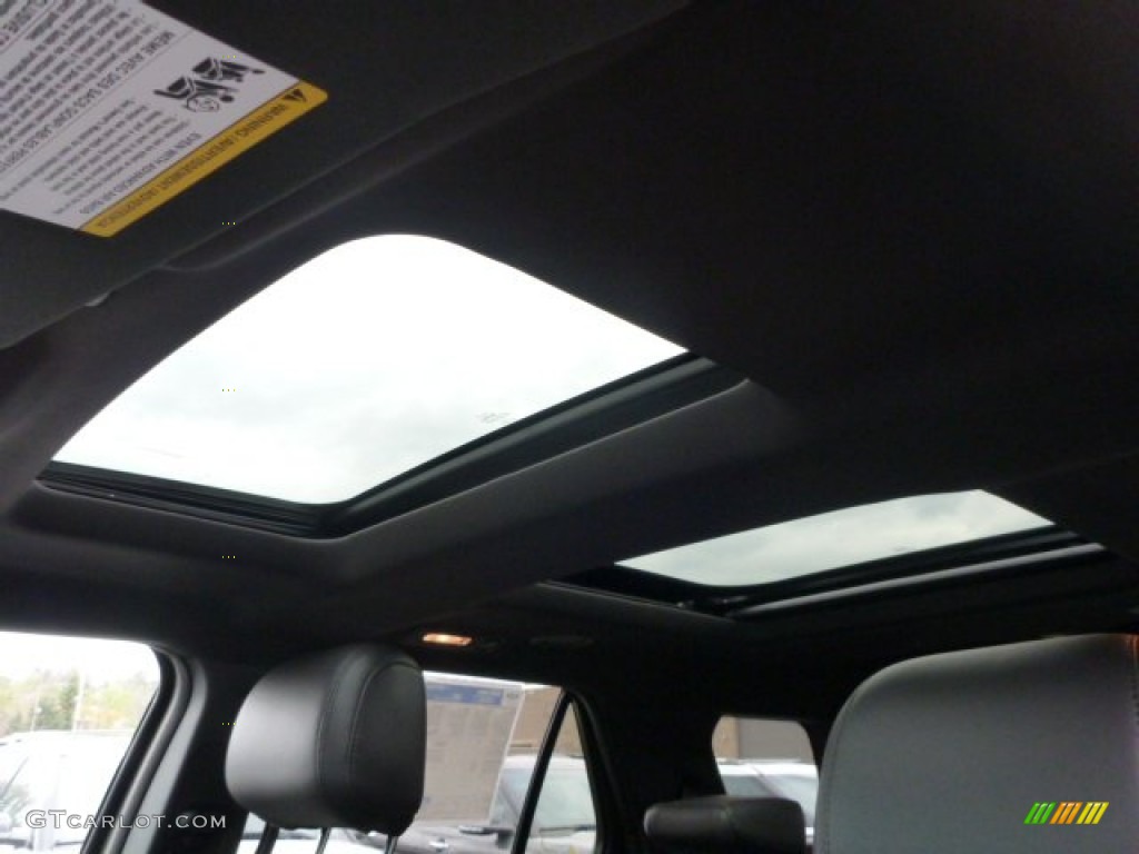 2015 Explorer XLT 4WD - Magnetic / Charcoal Black photo #14