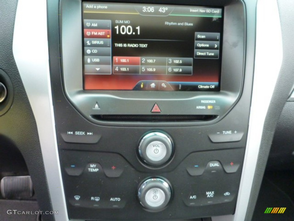 2015 Explorer XLT 4WD - Magnetic / Charcoal Black photo #15