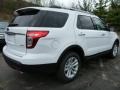 2015 Oxford White Ford Explorer XLT 4WD  photo #2