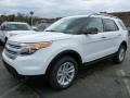 2015 Oxford White Ford Explorer XLT 4WD  photo #5