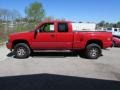 Fire Red 2005 GMC Sierra 1500 SLE Extended Cab 4x4
