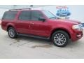 2015 Ruby Red Metallic Ford Expedition EL XLT  photo #1