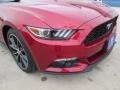 2015 Ruby Red Metallic Ford Mustang EcoBoost Coupe  photo #2