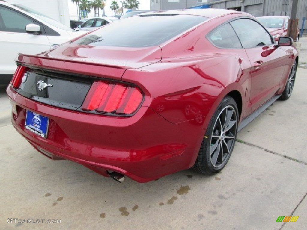 2015 Mustang EcoBoost Coupe - Ruby Red Metallic / Ebony photo #6