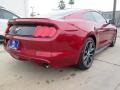 2015 Ruby Red Metallic Ford Mustang EcoBoost Coupe  photo #7