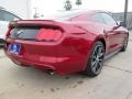 2015 Ruby Red Metallic Ford Mustang EcoBoost Coupe  photo #7