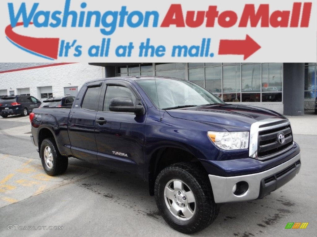 2011 Tundra TRD Double Cab 4x4 - Nautical Blue / Graphite Gray photo #1