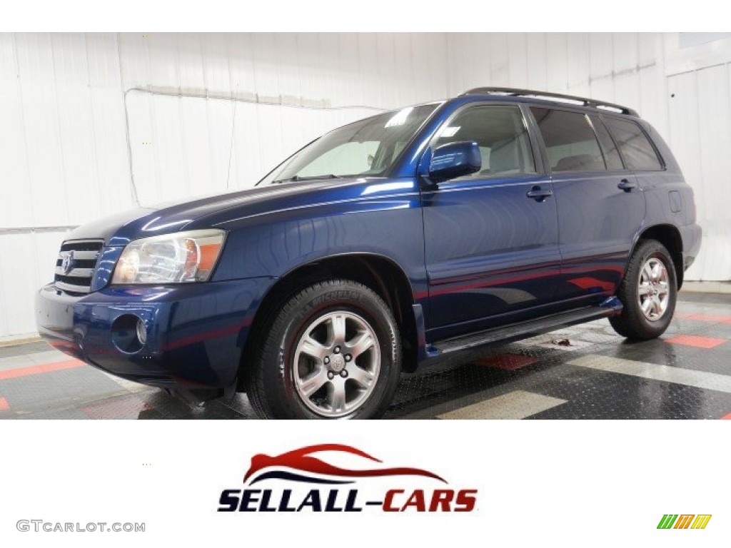 Indigo Ink Pearl Toyota Highlander