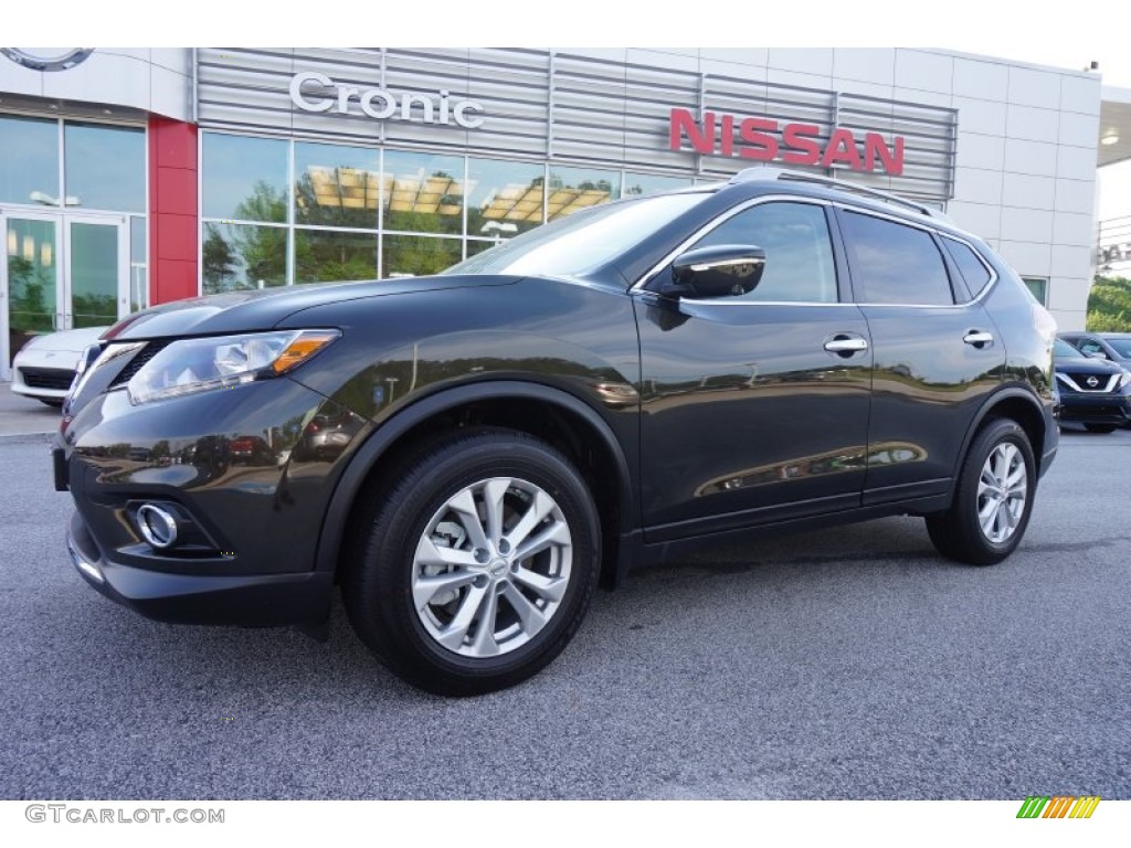 2015 Rogue SV - Midnight Jade / Charcoal photo #1