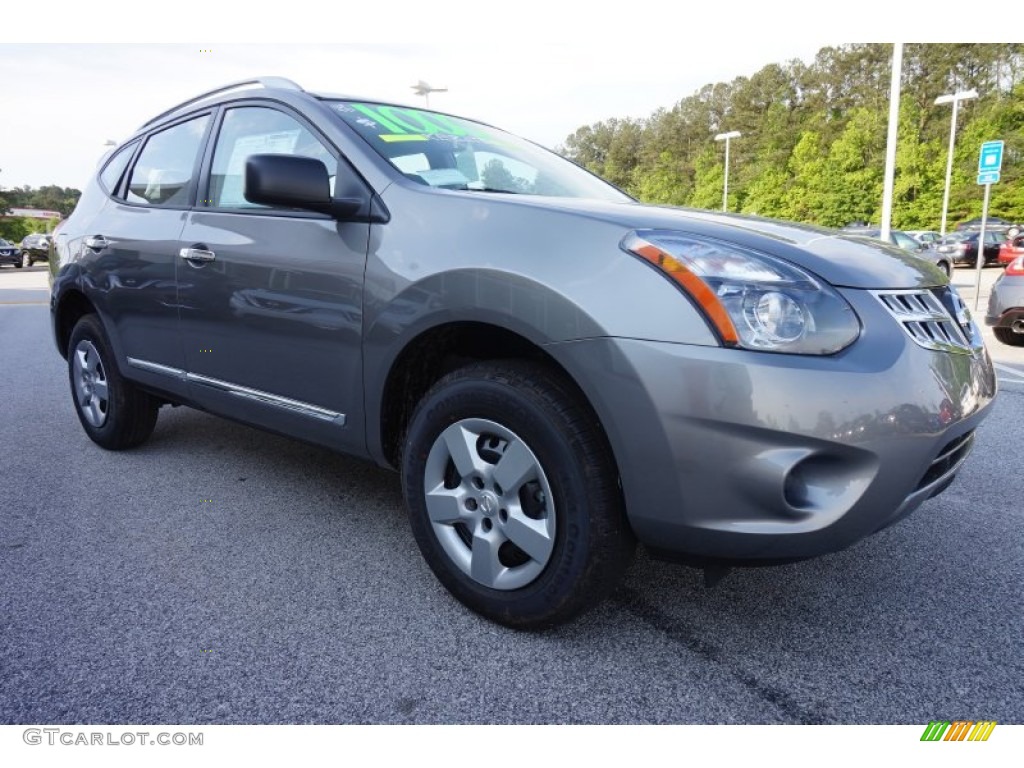 Platinum Graphite 2015 Nissan Rogue Select S Exterior Photo #103386822