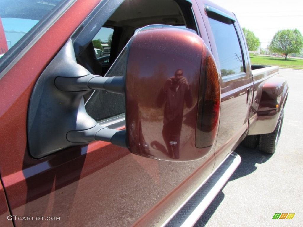 2006 F350 Super Duty King Ranch Crew Cab 4x4 Dually - Dark Copper Metallic / Castano Brown Leather photo #12