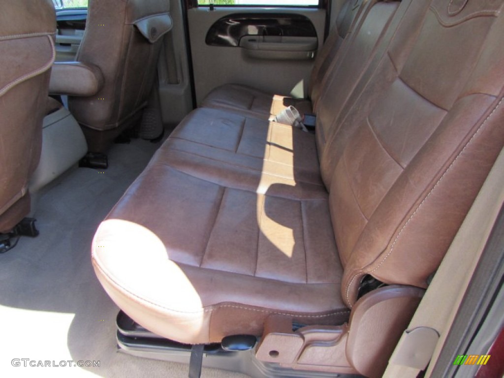 2006 F350 Super Duty King Ranch Crew Cab 4x4 Dually - Dark Copper Metallic / Castano Brown Leather photo #30