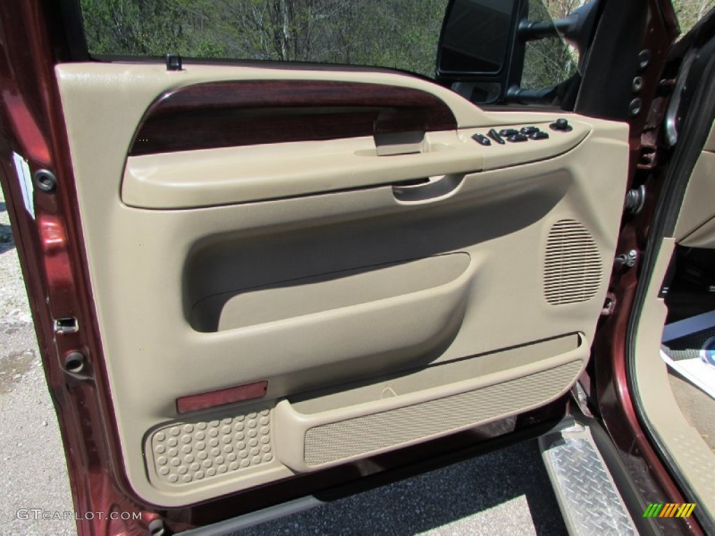2006 F350 Super Duty King Ranch Crew Cab 4x4 Dually - Dark Copper Metallic / Castano Brown Leather photo #32