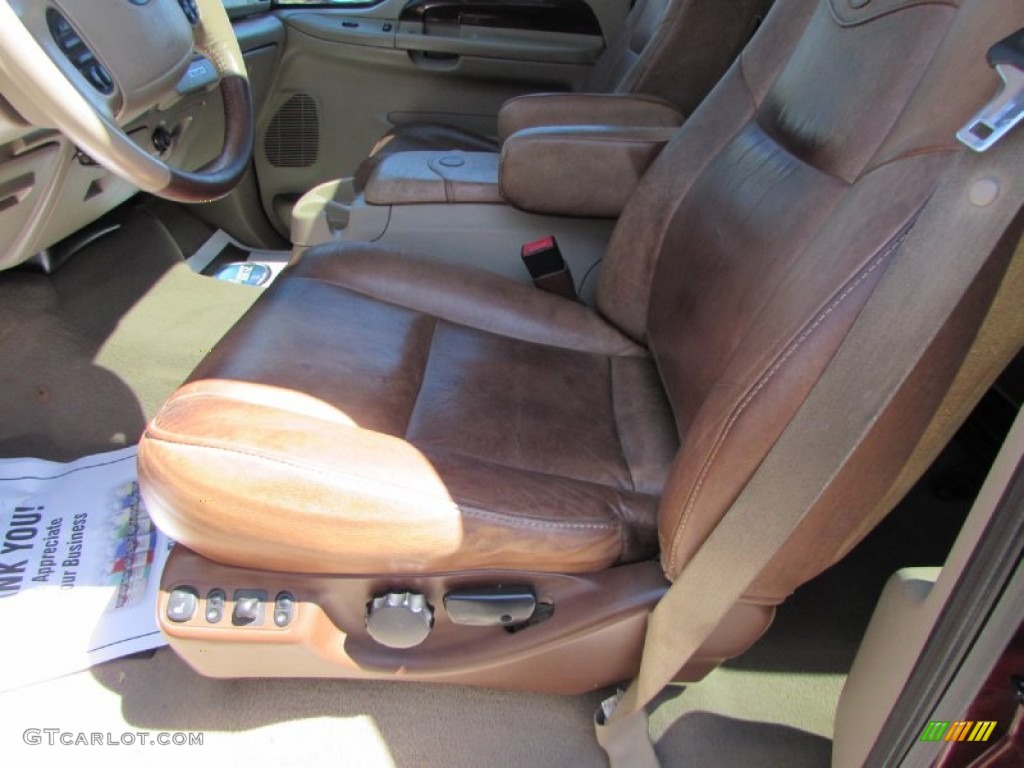 2006 F350 Super Duty King Ranch Crew Cab 4x4 Dually - Dark Copper Metallic / Castano Brown Leather photo #34