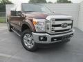 2015 Bronze Fire Ford F250 Super Duty Lariat Crew Cab 4x4  photo #1