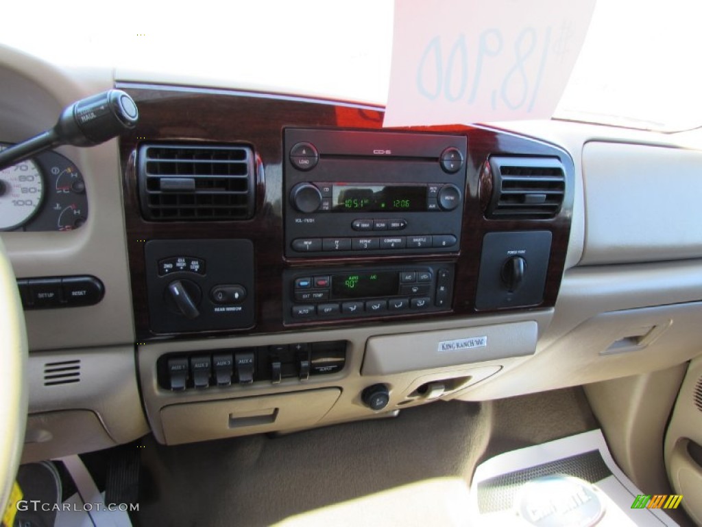 2006 F350 Super Duty King Ranch Crew Cab 4x4 Dually - Dark Copper Metallic / Castano Brown Leather photo #45