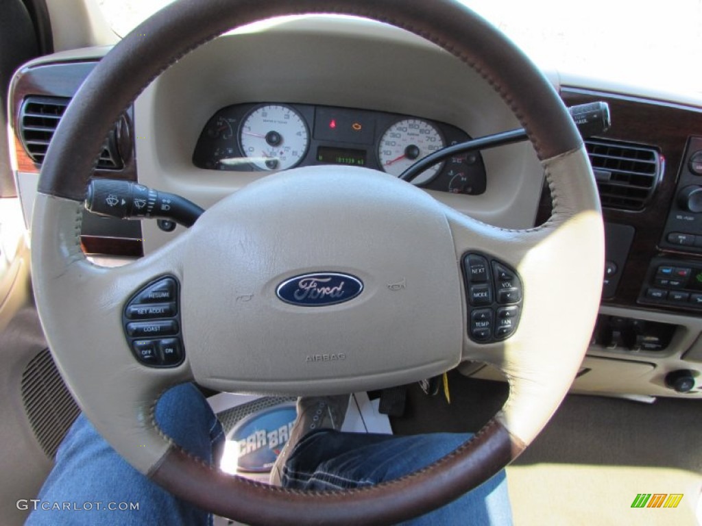 2006 F350 Super Duty King Ranch Crew Cab 4x4 Dually - Dark Copper Metallic / Castano Brown Leather photo #48