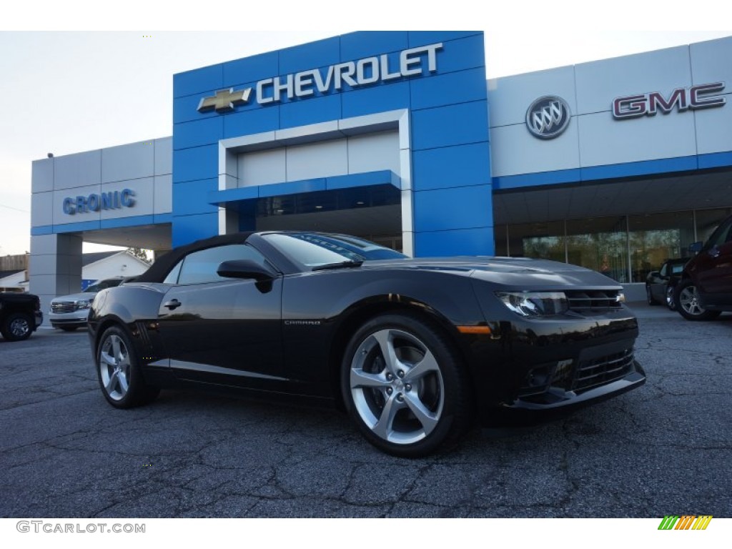 2015 Camaro SS Convertible - Black / Black photo #1