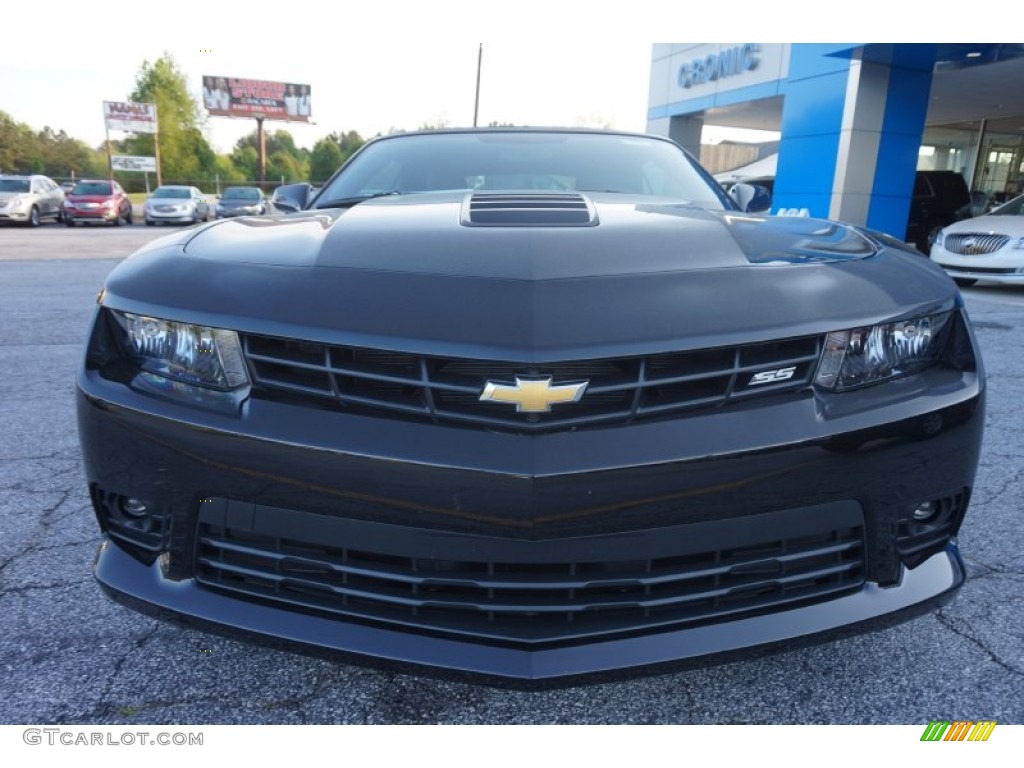 2015 Camaro SS Convertible - Black / Black photo #2