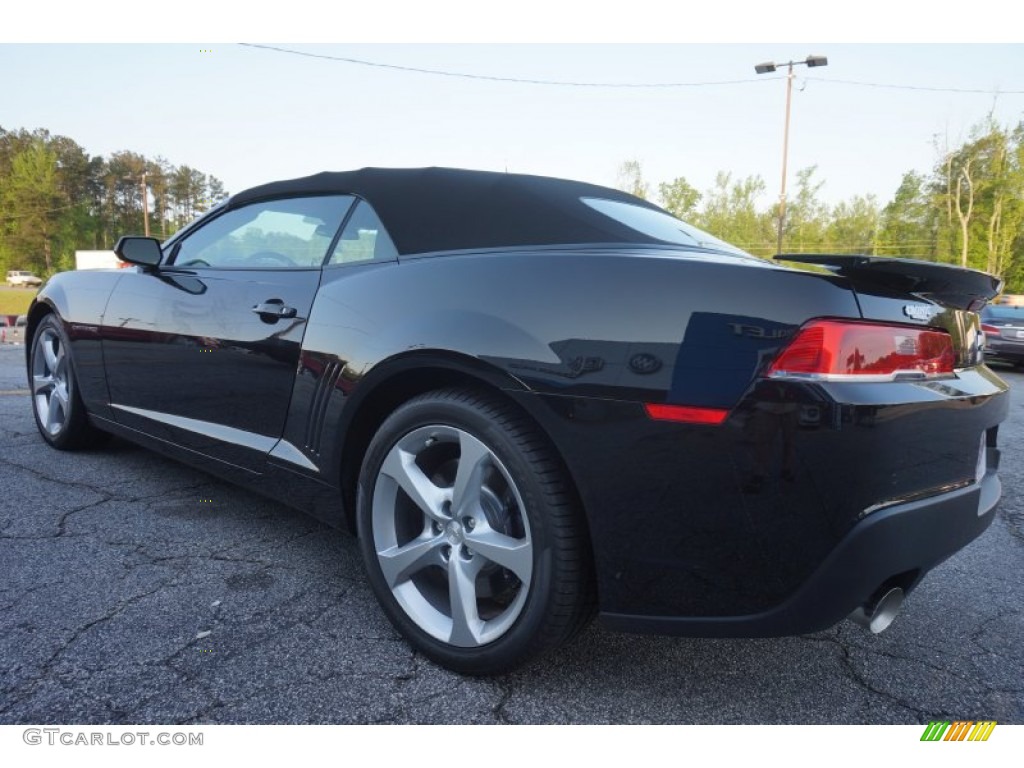 2015 Camaro SS Convertible - Black / Black photo #5