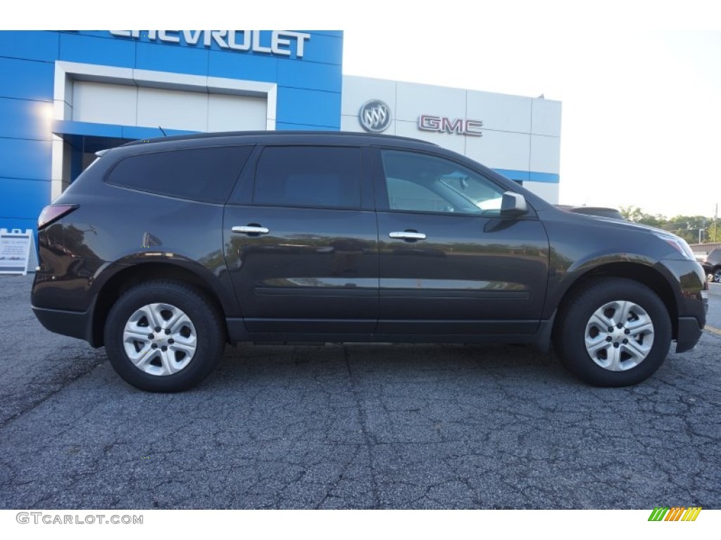 2015 Traverse LS - Tungsten Metallic / Dark Titanium/Light Titanium photo #8