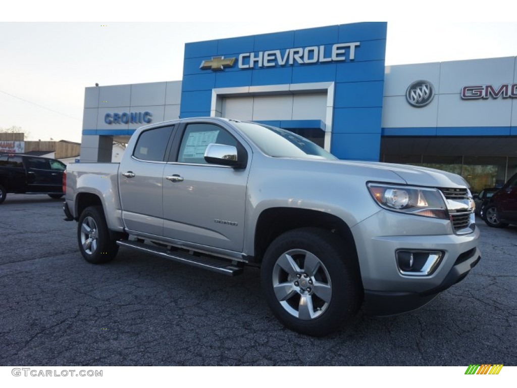 2015 Colorado LT Crew Cab - Silver Ice Metallic / Jet Black photo #1