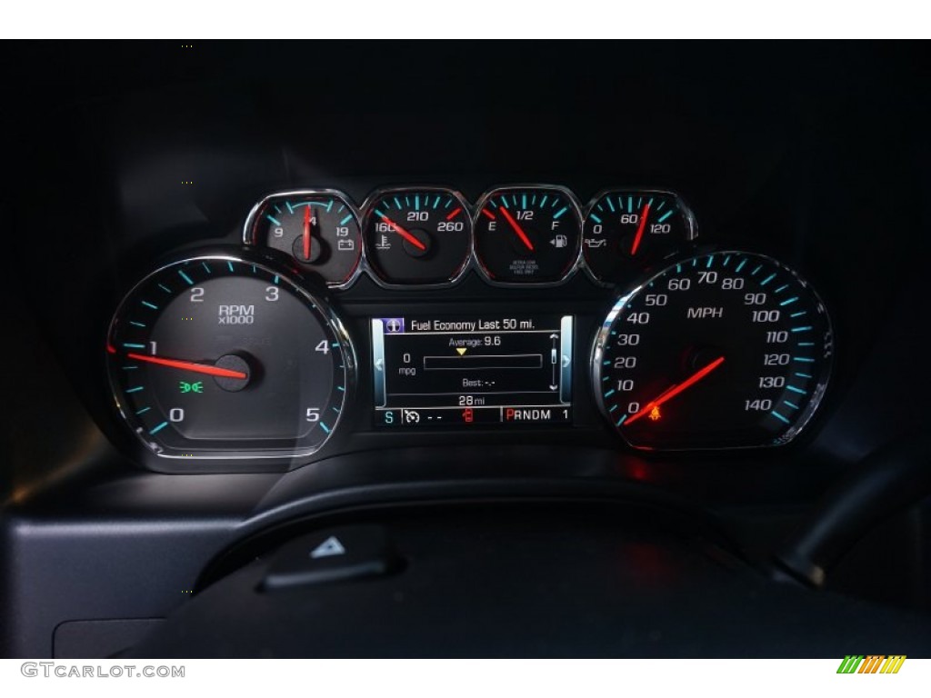 2015 Silverado 2500HD LTZ Crew Cab - Black / Jet Black photo #14