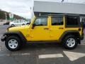 Detonator Yellow - Wrangler Unlimited X 4x4 Photo No. 2