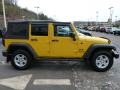 Detonator Yellow - Wrangler Unlimited X 4x4 Photo No. 7