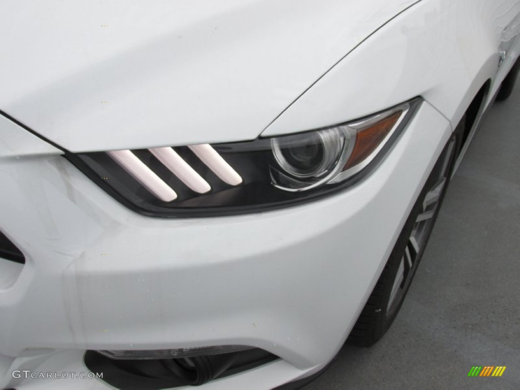 2015 Mustang GT Coupe - Oxford White / Ebony photo #9