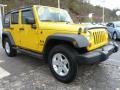 Detonator Yellow - Wrangler Unlimited X 4x4 Photo No. 8