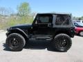 Black 1999 Jeep Wrangler Sahara 4x4