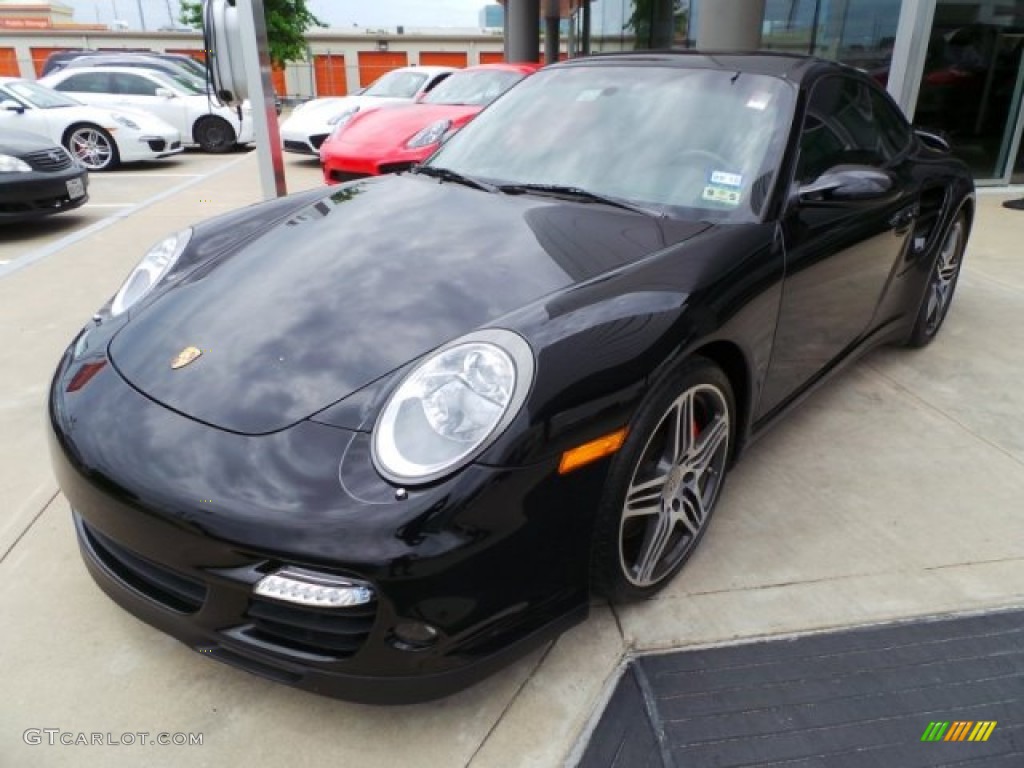Black 2007 Porsche 911 Turbo Coupe Exterior Photo #103391598