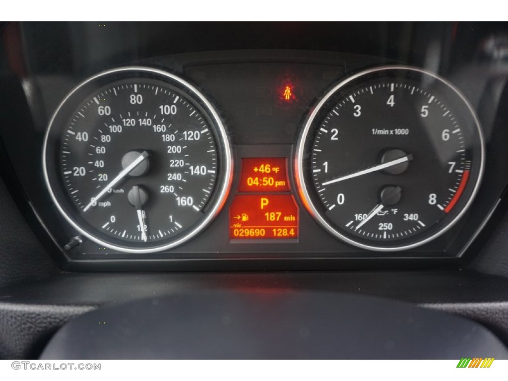 2012 BMW 3 Series 328i xDrive Coupe Gauges Photo #103392047