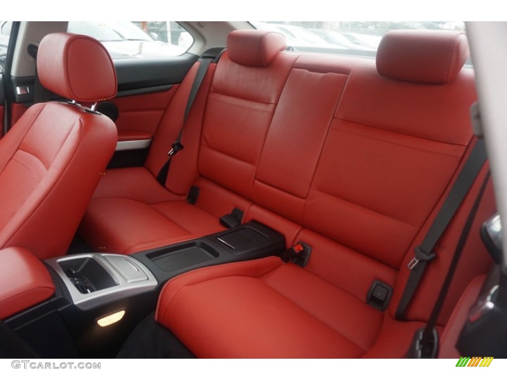 Coral Red/Black Interior 2012 BMW 3 Series 328i xDrive Coupe Photo #103392111