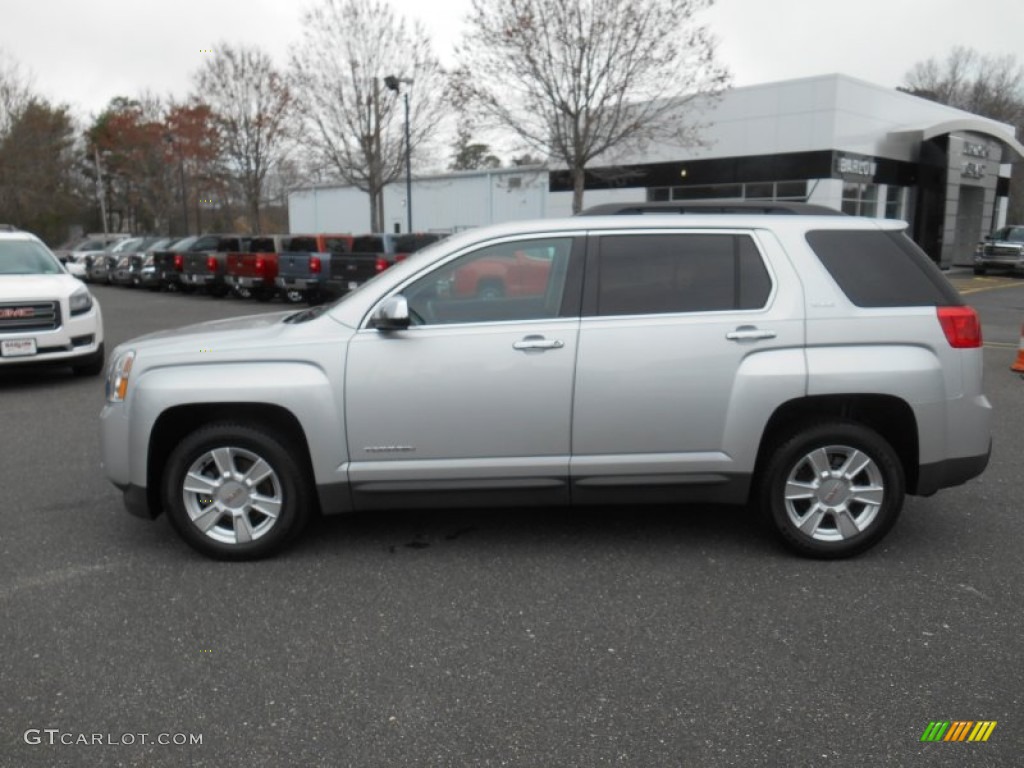 Quicksilver Metallic 2013 GMC Terrain SLE AWD Exterior Photo #103392135