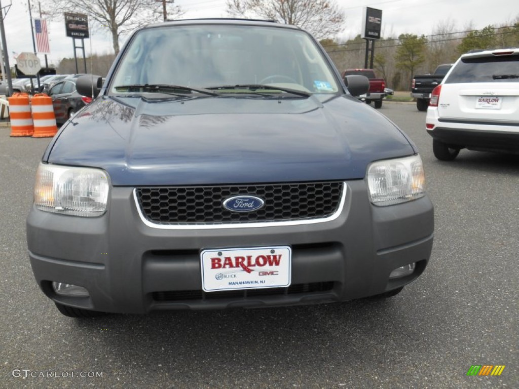 2003 Escape XLT V6 - True Blue Metallic / Medium Dark Flint photo #2