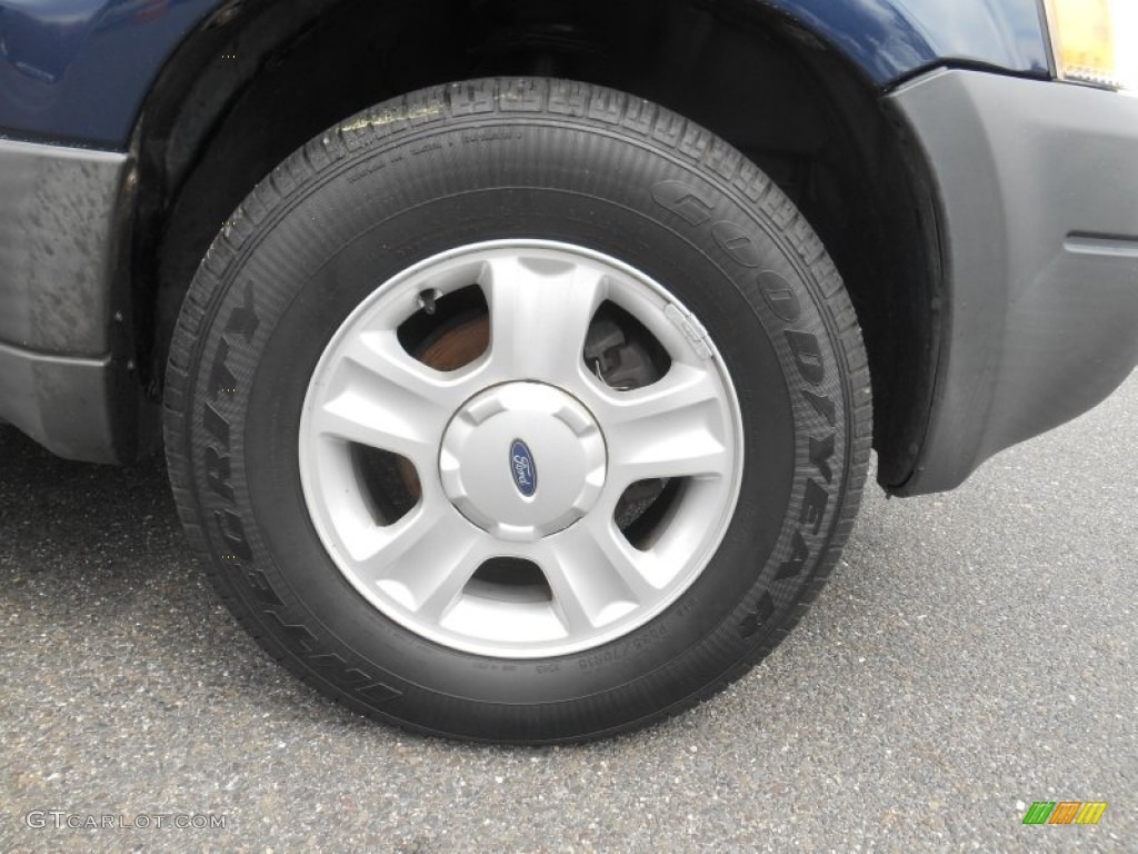 2003 Escape XLT V6 - True Blue Metallic / Medium Dark Flint photo #7