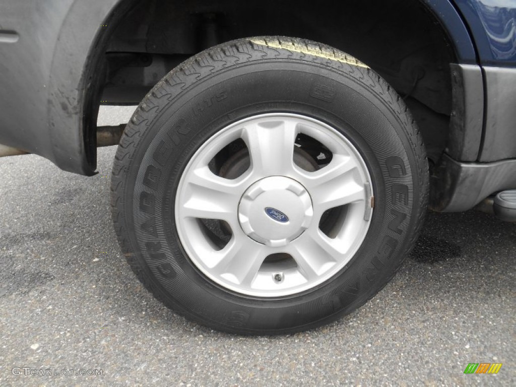 2003 Escape XLT V6 - True Blue Metallic / Medium Dark Flint photo #8