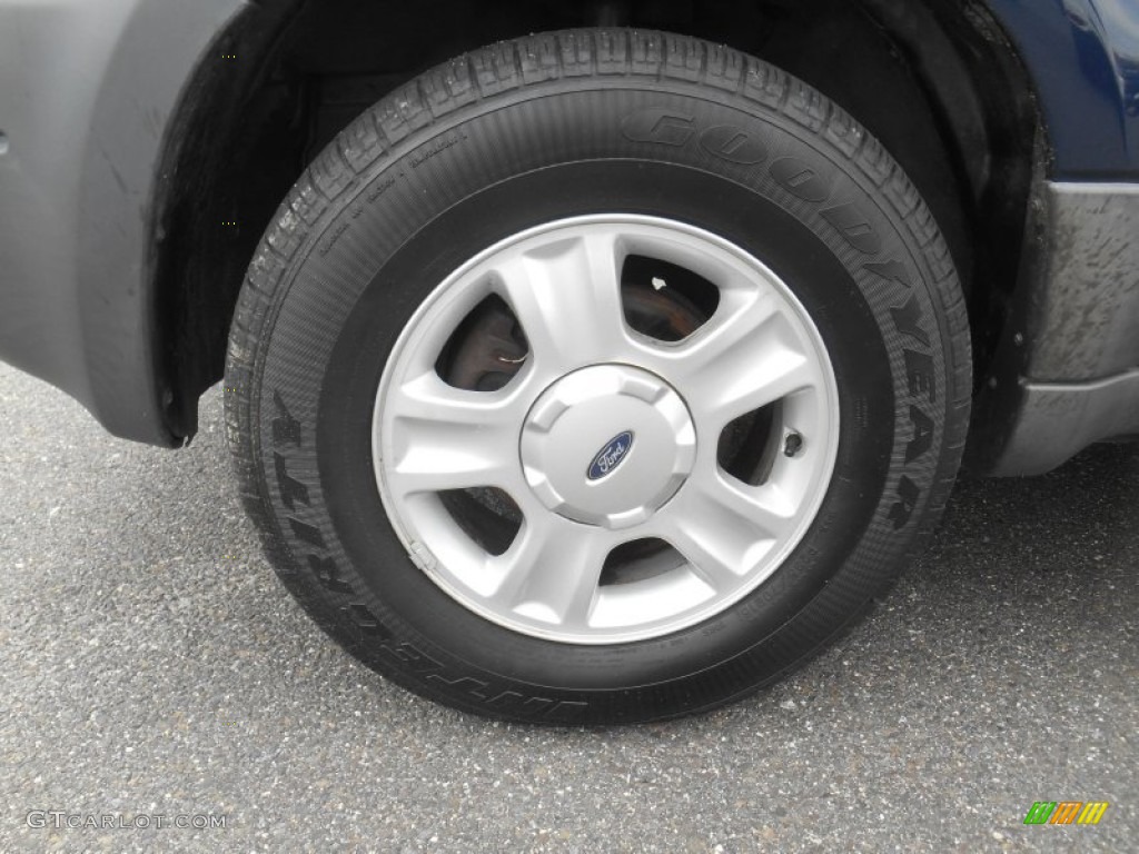 2003 Escape XLT V6 - True Blue Metallic / Medium Dark Flint photo #10