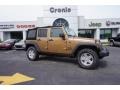 Copper Brown Pearl 2015 Jeep Wrangler Unlimited Sport S 4x4
