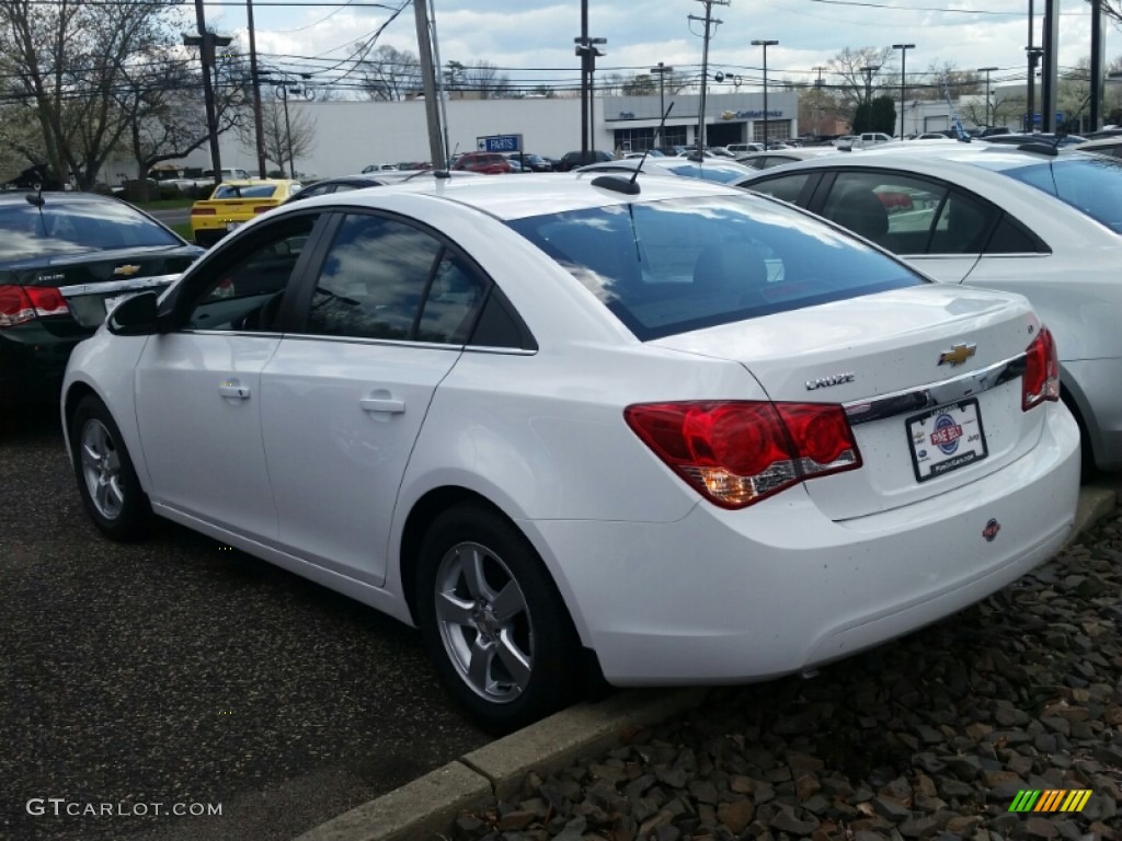 2015 Cruze LT - Summit White / Jet Black/Medium Titanium photo #3