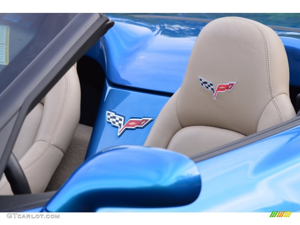 2010 Corvette Grand Sport Convertible - Jetstream Blue Metallic / Cashmere photo #12