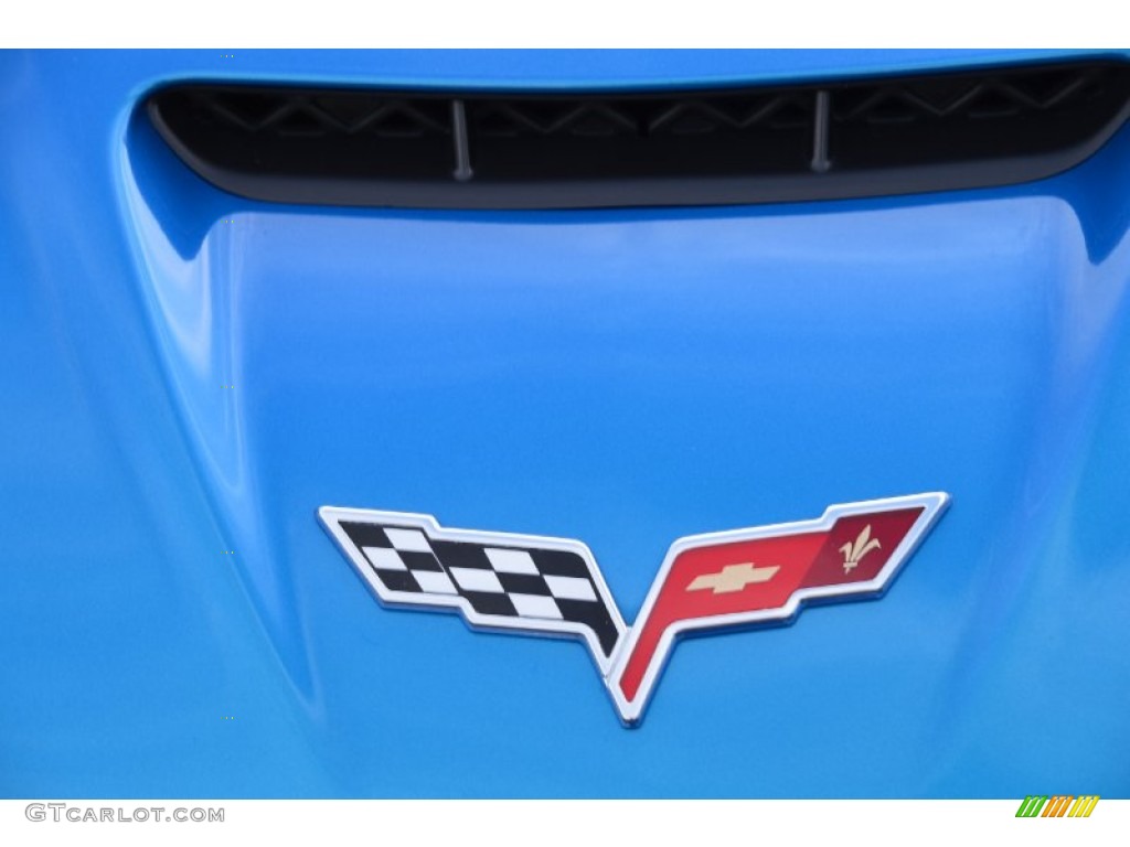2010 Corvette Grand Sport Convertible - Jetstream Blue Metallic / Cashmere photo #23